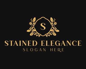 Stylish Floral Boutique logo design