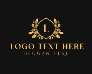 Stylish Floral Boutique Logo