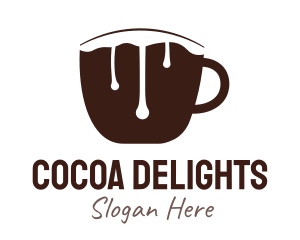 Chocolate Milk Mug logo design