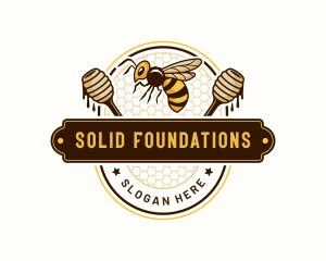 Bee Honey Farm Logo