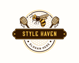 Bee Honey Farm Logo