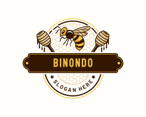 Honey - Bee Honey Farm logo design