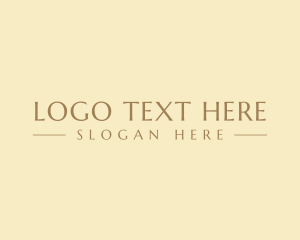 Thin - Elegant Luxury Business logo design