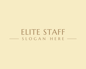 Elegant Luxury Business logo design