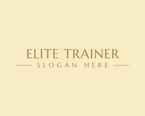 Elegant Luxury Business logo design