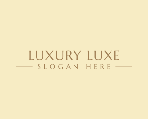 Elegant Luxury Business logo design