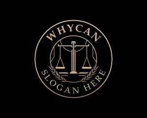 Justice Law Scale Logo