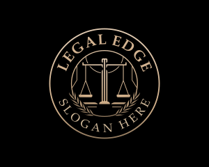 Lawfirm - Justice Law Scale logo design