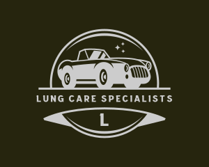 Vintage Car Mechanic logo design