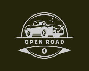 Vintage Car Mechanic logo design