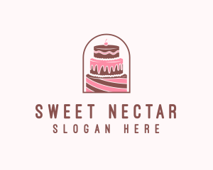 Confectionery Cake Bakery logo design