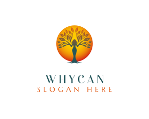 Wellness Woman Tree Logo