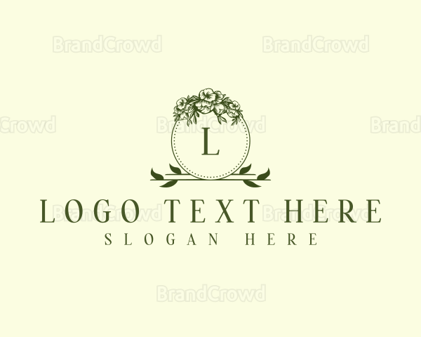 Nature Floral Bouquet Logo