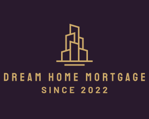 Mortgage - Real Estate Condominium logo design