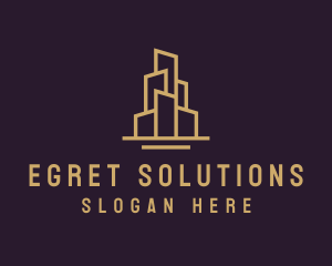 Real Estate Condominium logo design