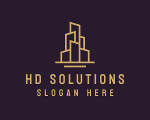 Real Estate Condominium logo design