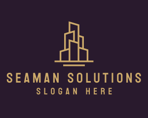 Real Estate Condominium logo design