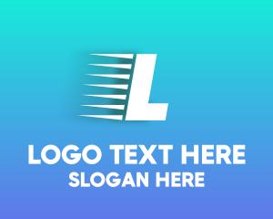 Car - Fast Express Letter logo design