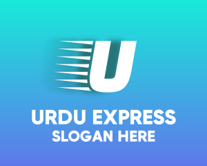 Fast Express Letter logo design