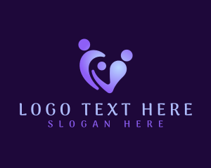 Welfare - Human Family People logo design