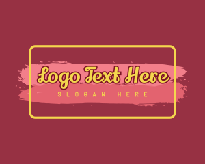 Handmade - Golden Cosmetics Business logo design