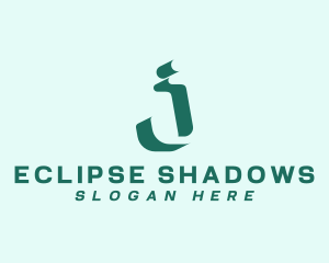 Shadow - Studio Company  Letter J logo design