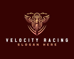 Motorcycle Wing Racing logo design