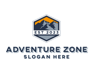 Mountain Outdoor Adventure logo design