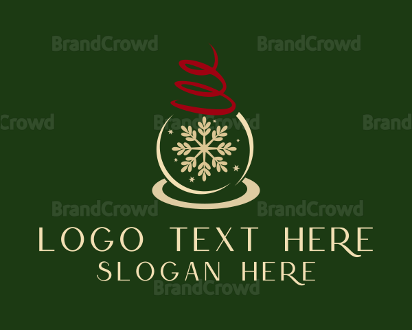 Snow Globe Decor Logo