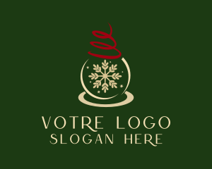 Snow Globe Decor  Logo