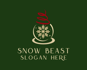 Snow Globe Decor  logo design