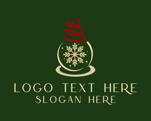 Snow Globe Decor  Logo