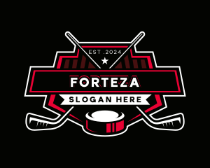 Hockey Sports Athlete logo design