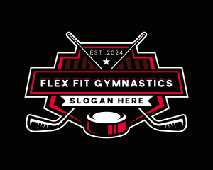 Athlete - Hockey Sports Athlete logo design