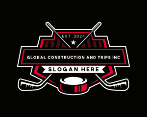 Team - Hockey Sports Athlete logo design