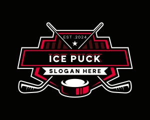 Hockey - Hockey Sports Athlete logo design