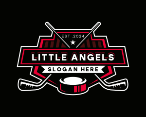 Hockey Sports Athlete logo design