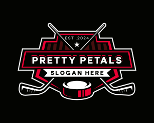 Hockey Sports Athlete logo design