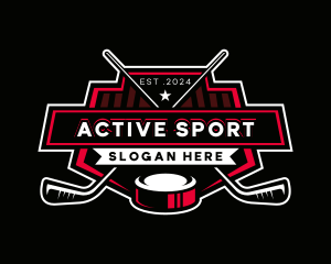 Sport - Hockey Sports Athlete logo design