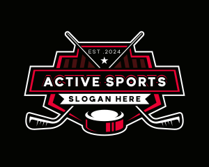Sport - Hockey Sports Athlete logo design