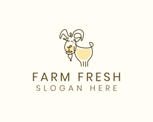 Ram Goat Farm logo design