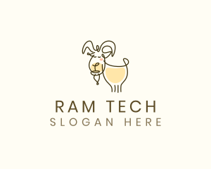 Ram Goat Farm logo design