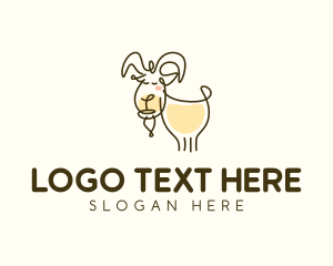 Ram - Ram Goat Farm logo design