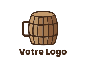 Underground - Beer Barrel Mug logo design