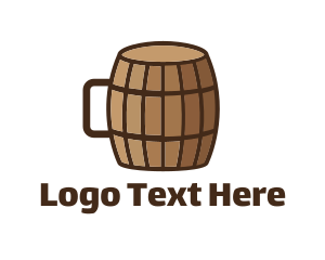 Underground - Beer Barrel Mug logo design