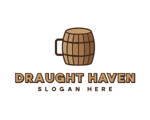 Beer Barrel Mug logo design