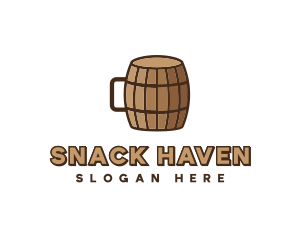 Beer Barrel Mug logo design