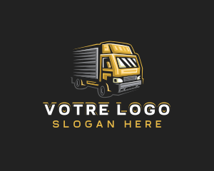 Delivery - Delivery Truck Logistics logo design