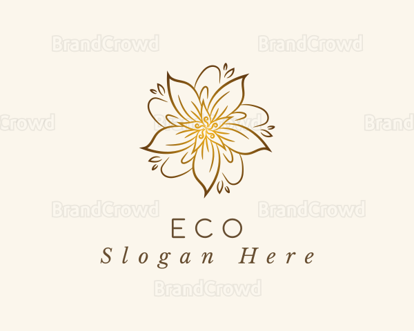 Sakura Luxury Flower Logo
