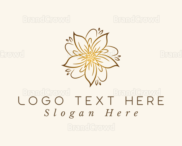 Sakura Luxury Flower Logo